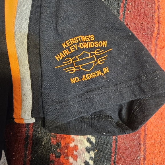 Men's Harley-Davidson mock Tee 3 colors Judson Indiana - Picture 6 of 6